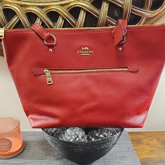 Coach Gallery Leather Tote Bag - Picture 1 of 9